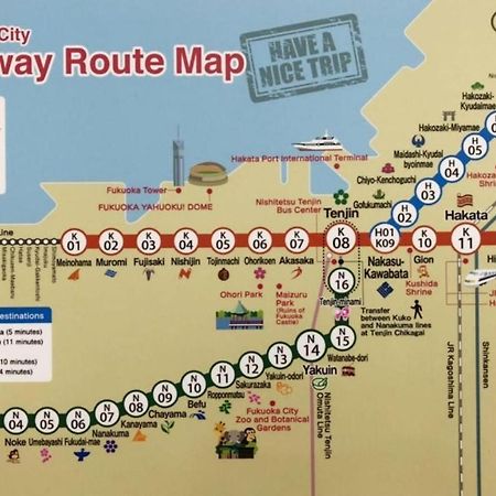 Toho Hotel Fukuoka Tenjin / Vacation Stay 78155 المظهر الخارجي الصورة
